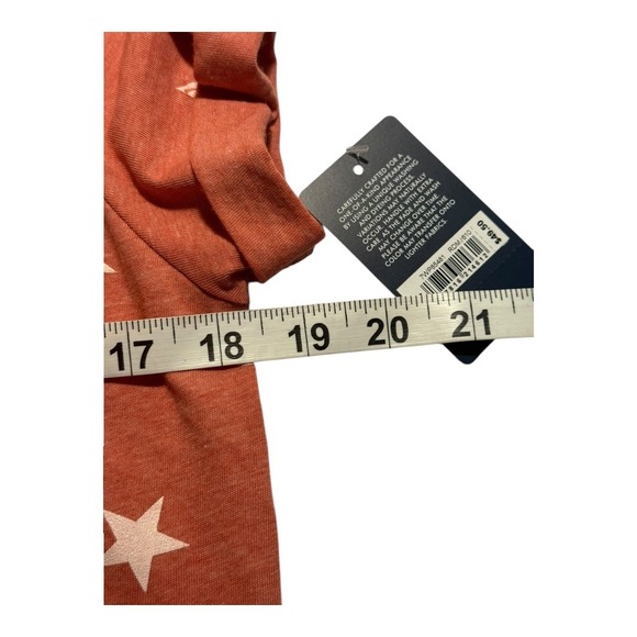 NEW Lucky Brand Star Print T-Shirt Relaxed Fit Casual Top Size Medium NWT - Picture 5 of 8